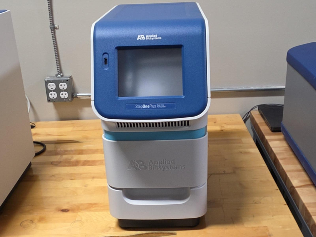 Applied Biosystems StepOnePlus Real-Time PCR System – 96-Well qPCR with Laptop & Software
