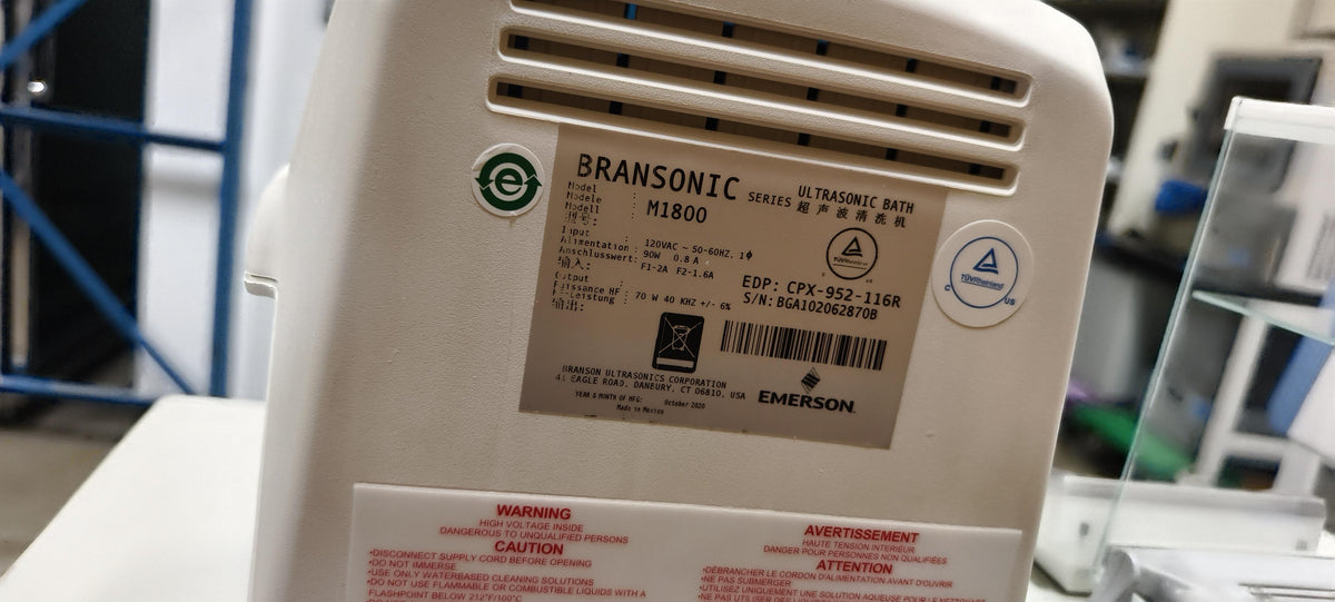 Branson M1800 Ultrasonic Cleaner