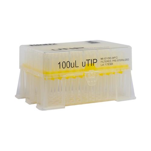 Biotix Pipette Tips - 10-100uL. Racked, Filtered, Sterilized, Low Retention.