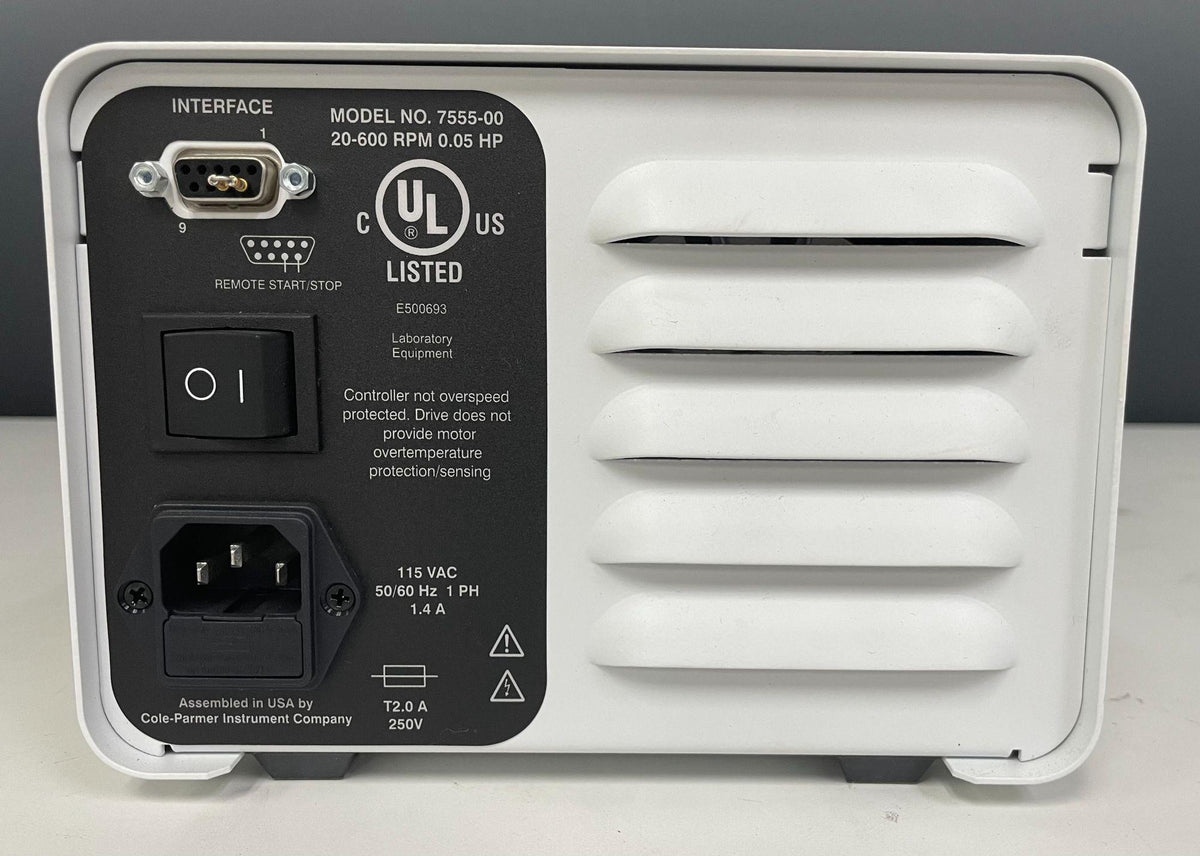 Masterflex Analog Variable-Speed Peristaltic pump rinsed