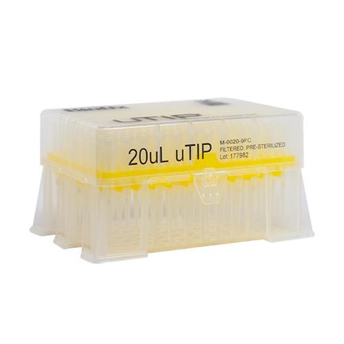 Biotix Pipette Tips - 1-20uL. Racked, Filtered, Sterilized, Low Retention.
