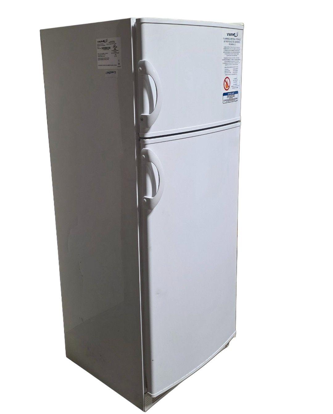 VWR Flammable Materials Storage Refrigerator/Freezer. 10 cu ft. 115v.