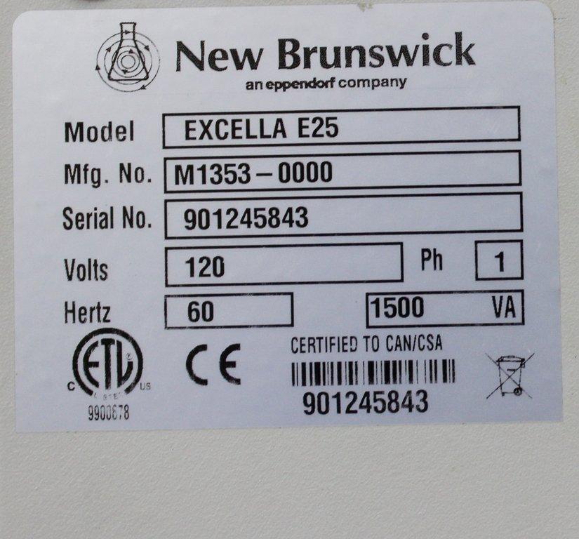 New Brunswick Excella E25 Incubator Shaker 37C Temp Lab Equipment