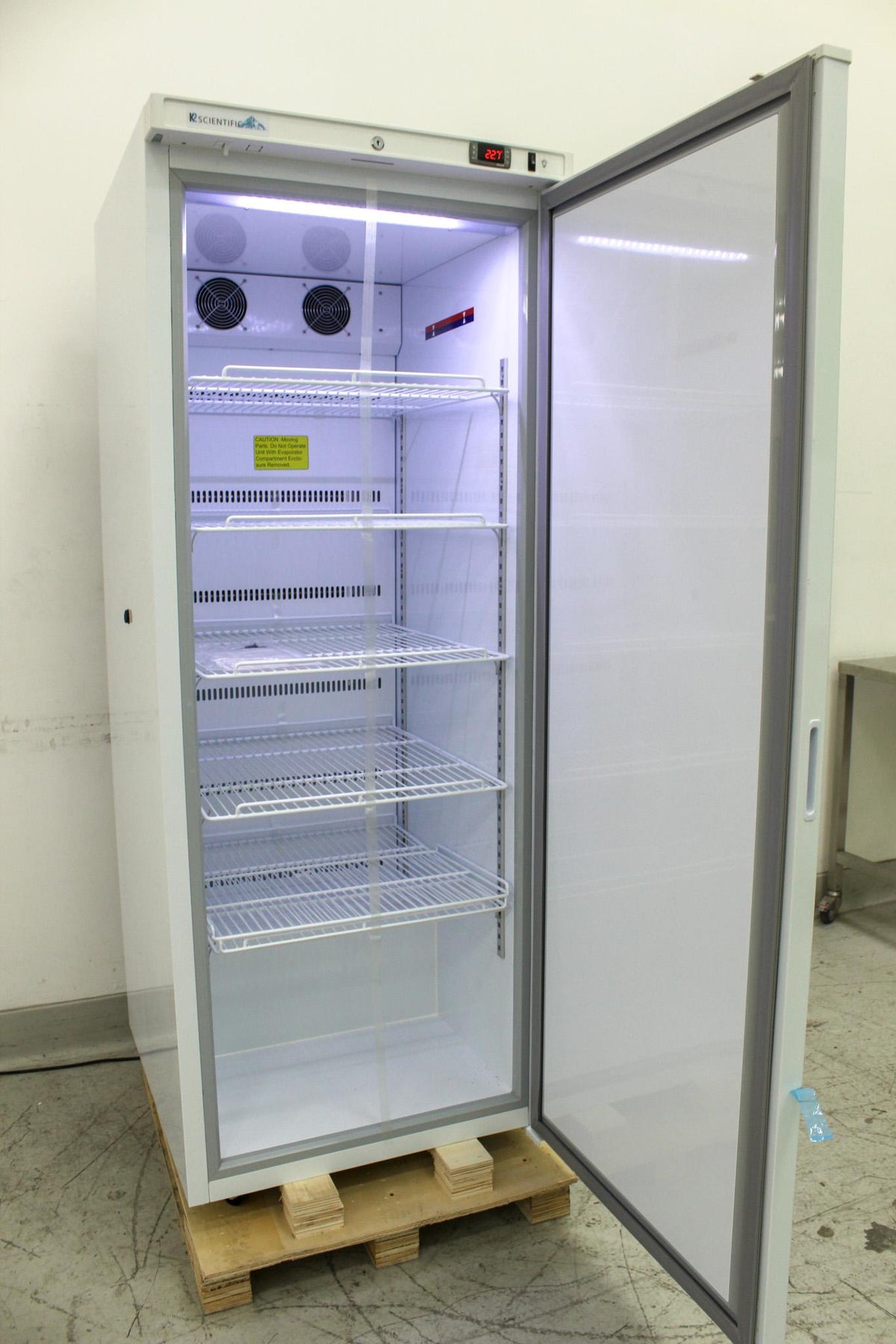 K2 Scientific K224SDR Refrigerator 24 cu. ft. Upright Lab Fridge