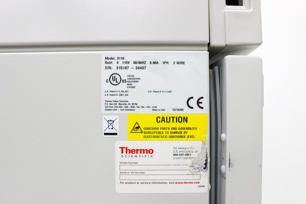 Thermo Scientific 3110 Forma Series II CO2 Incubator 184L, VG Condition