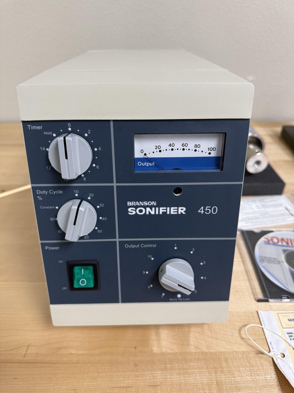 Branson 450 Digital Sonifier Ultrasonic Processor – 450W, 115V