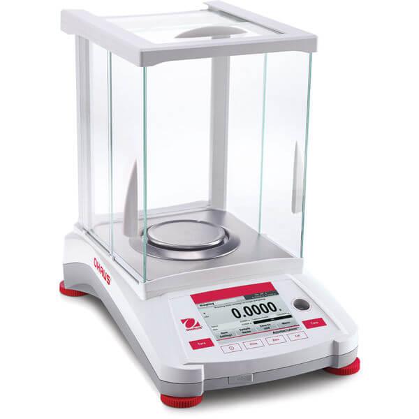 Ohaus AX124 Adventurer Analytical Balance with AutoCal Calibration